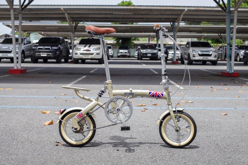 จักรยานพับ TIGER LONDON 12" Single speeds เฟรมเหล็ก, ปี 2023