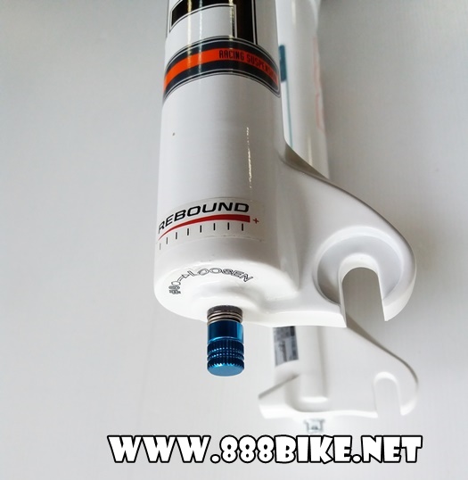 โช๊คลม RST First RST 17, 27.5 ,แกน 32 ยุบ 100มม.,28.6x260, Disk มีสีดำและสีขาว