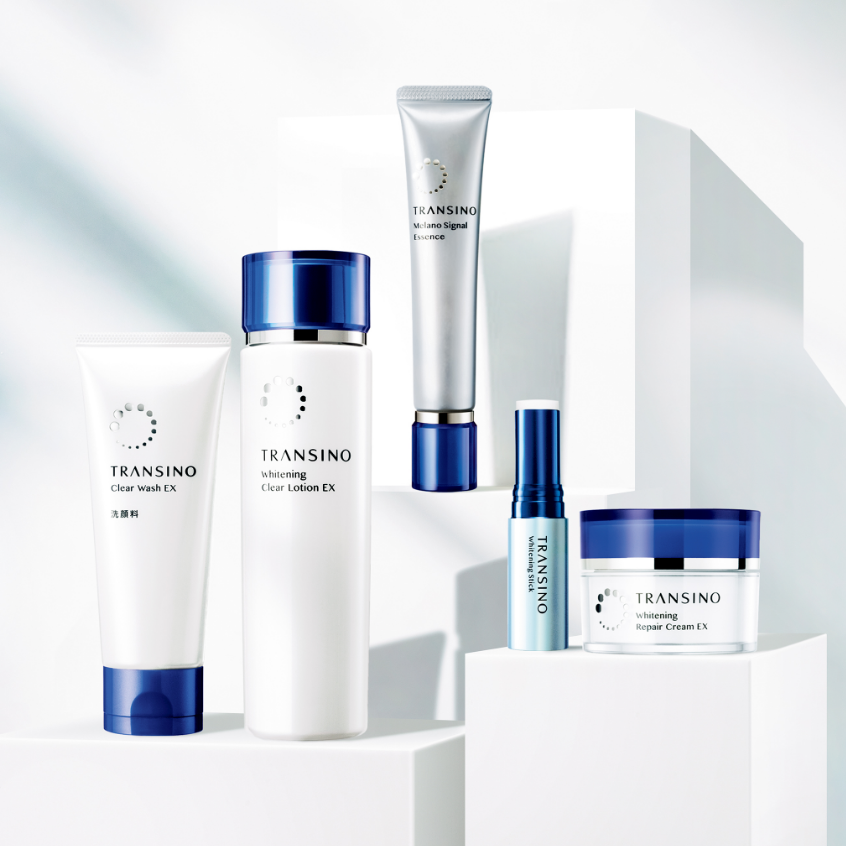 ผลิตภัณฑ์ดูแลผิวหน้า Transino Skincare Series ตัวดังจากญี่ปุ่น