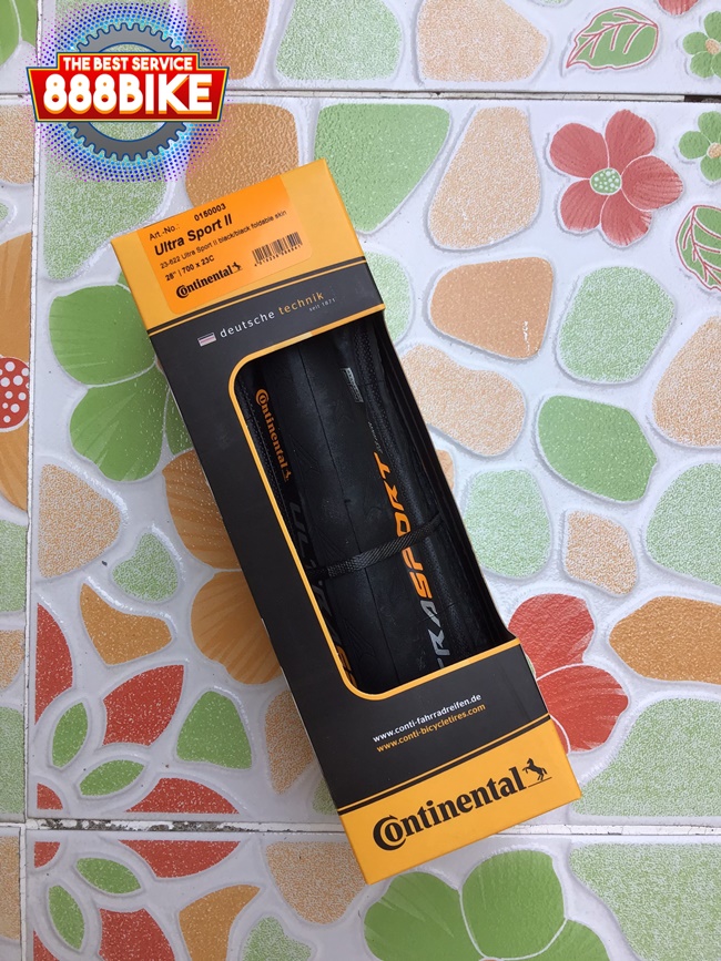 ยางนอกเสือหมอบขอบพับ CONTINENTAL ULTRASPORT 2 700X23C,700x25c, 700x28c