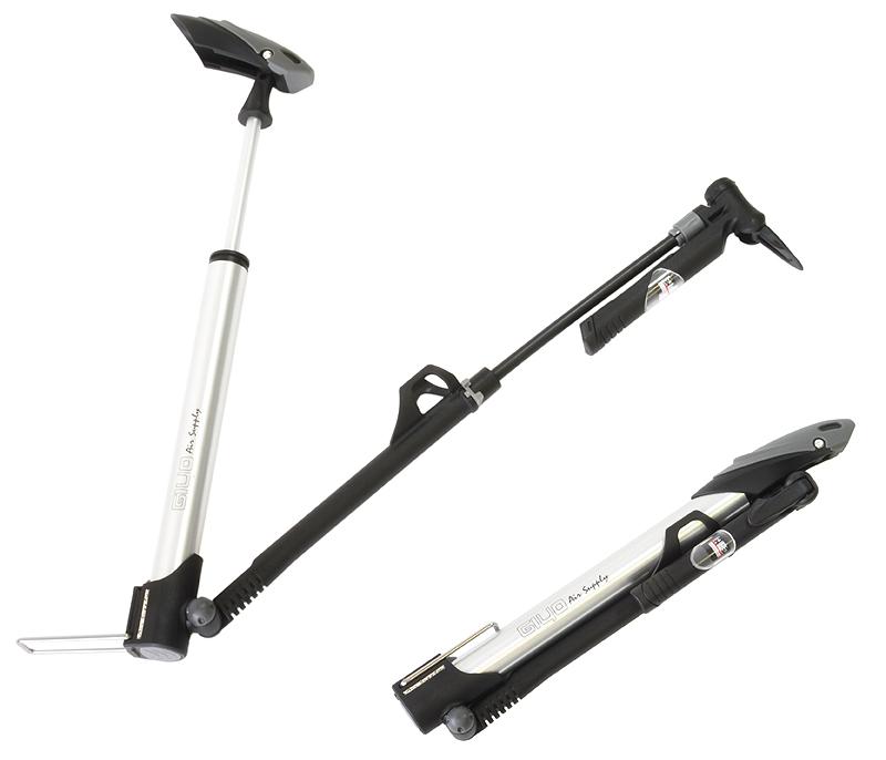 สูบมือพกพา แบบตั้งพื้น Giyo micro floor pump GM-71 (มีเกจ์)