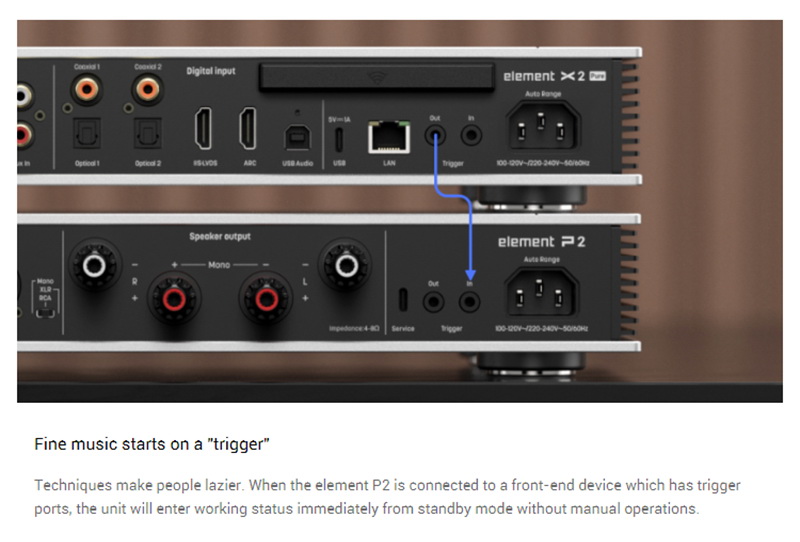 Matrix Audio Element P2 Power Amplifier คลาส D สำหรับเครื่องเสียง ประกันศูนย์ไทย