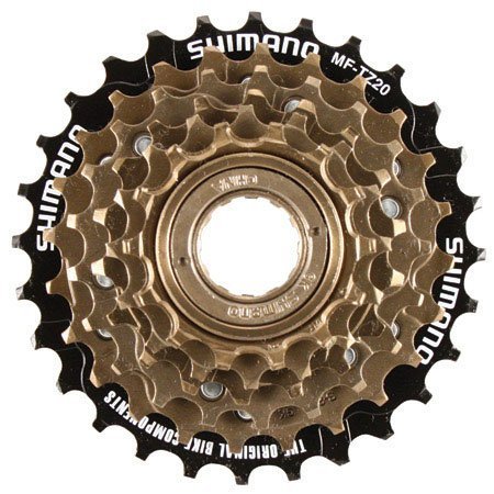 สเตอร์เกลียว SHIMANO 6-Spd, MF-TZ20 14-28T (สเตอร์เกลียว หรือ เฟืองเกลียว) เฟืองเกลียว 6 สปีด