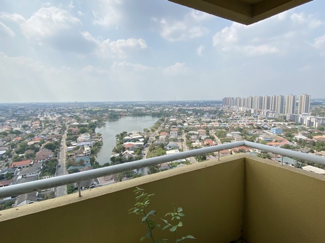 ให้เช่าคอนโดเอ็มโซไซตี้ แจ้งวัฒนะ - เมืองทองธานี ตึก A 50 ตร.ม. 2 ห้องนอน แอร์ 3 ตัว เฟอร์ครบ ใกล้เมื่องทอง