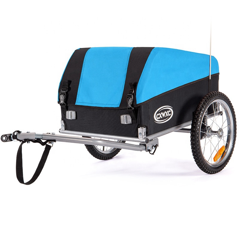 รถพ่วงจักรยาน RayLights Bicycle trailer for Pet and cargo bicycle for advertising trailer