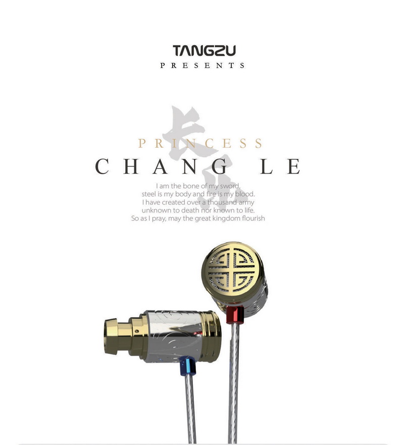 ขาย Tangzu Princess Changle หูฟังอินเอียร์ไดรเวอร์ Micro Dynamic ประกันศูนย์ไทย