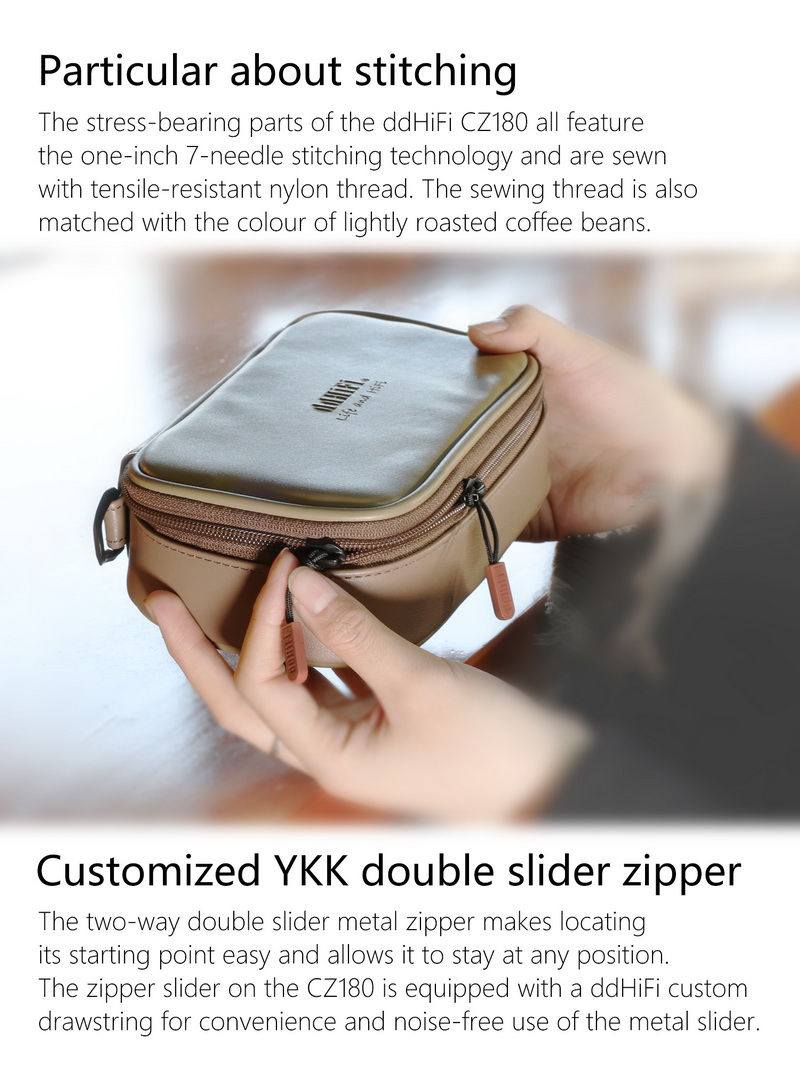 DD CZ180 เคสเก็บของพกพา เก็บหูฟัง สายหูฟัง เครื่องเล่นพกพา ได้สบาย จุได้เยอะ