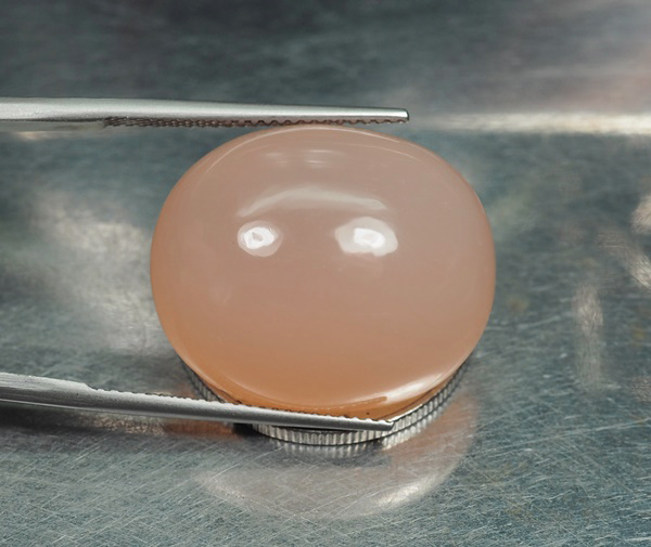คาลซิโดนีสีชมพู (Pink Chalcedony) 29.37 กะรัต