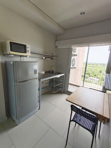 ให้เช่าคอนโด ฟ้าโดม ตึก B 35 ตรม.วิวสระน้ำ เฟอร์ครบ เครื่องใช้ไฟฟ้าครบ ใกล้ธรรมศาสตร์รังสิต