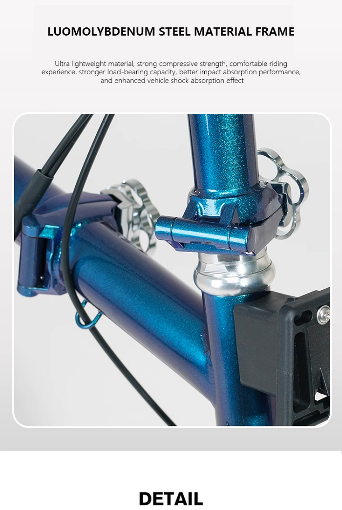 CRANSTON R9 MAX RETRO PREMIUM FOLDING BIKE 16 นิ้ว 2025 — จักรยานพับพรีเมียมสไตล์วินเทจ น้ำหนักเบา ทนทาน ใช้งานได้ทุกวัน!