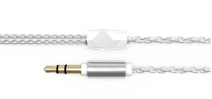 ขาย หูฟัง TTPOD T2 สีน้ำเงินใส สุดยอดหูฟังระดับเทพ 3 driver Hybrid (2BA 1 Dynamic) เสียงดี สายถักไม่พันกัน