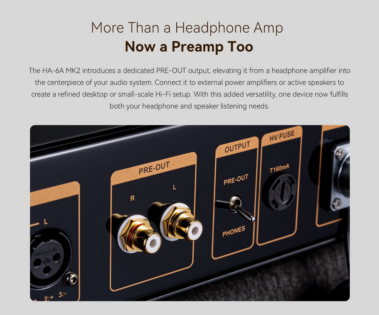 Cayin HA-6AMK2 แอมป์หูฟังหลอดแก้วสุญญากาศแบบตั้งโต๊ะ ระดับเรือธง ยกระดับการออกแบบใหม่ ประกันศูนย์ไทย