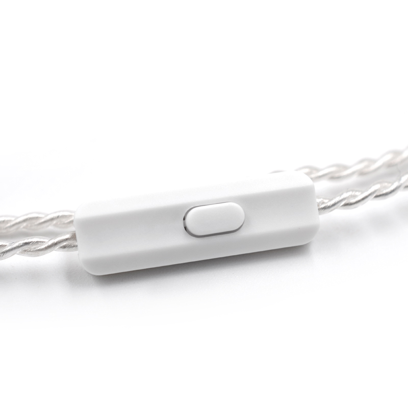 ขาย KZ Crystal สายอัพเกรดหูฟัง ทองแดงชุบเงินถัก คุณภาพสูง