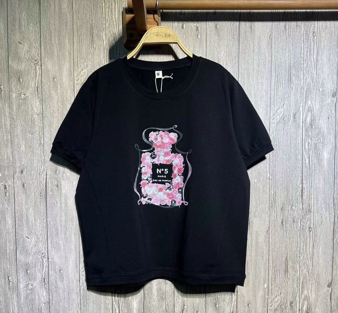 เสื้อยืดสกรีนลายขวดน้ำหอม 9am