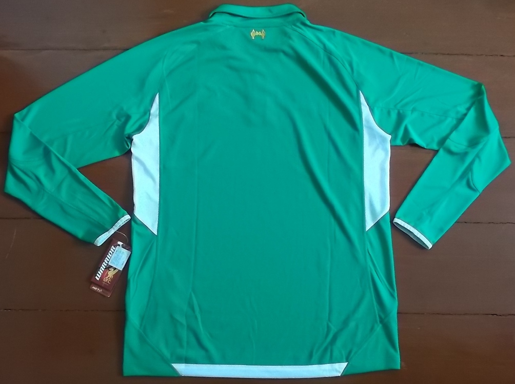 เสื้อฟุตบอล ทีมสโมสรลิเวอร์พูล ชุดผู้รักษาประตู 2012/13 ใหม่ L-Size / LIVERPOOL Football Shirt GK Kit 2012/13 Jersey NEW L-Size