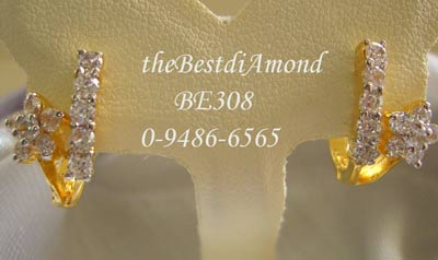 +++BE308+++ต่างหูดอกไม้แรกแย้ม+++ เห็นแล้วต้องชอบแน่ค่ะ เป็นการผสมผสานระหว่าง ต่างหูแถว กับ ต่างหูดอกไม้ สวยงามลงตัวมาก