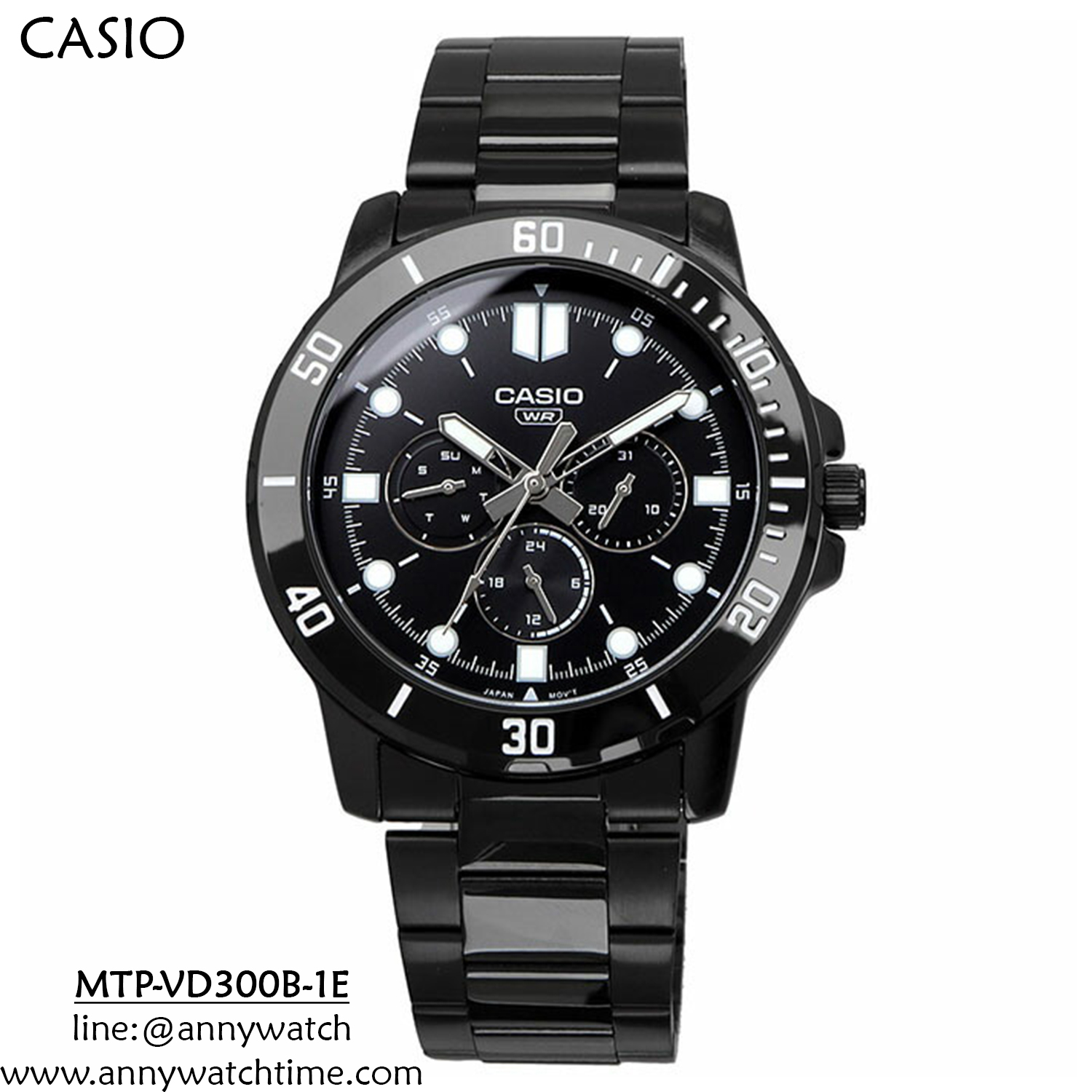 CASIO MTP-VD300B-1E
