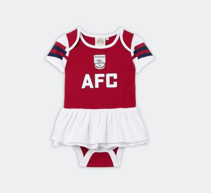 เสื้อเด็กอาร์เซนอล Baby Retro 92-94 Home Tutu ของแท้