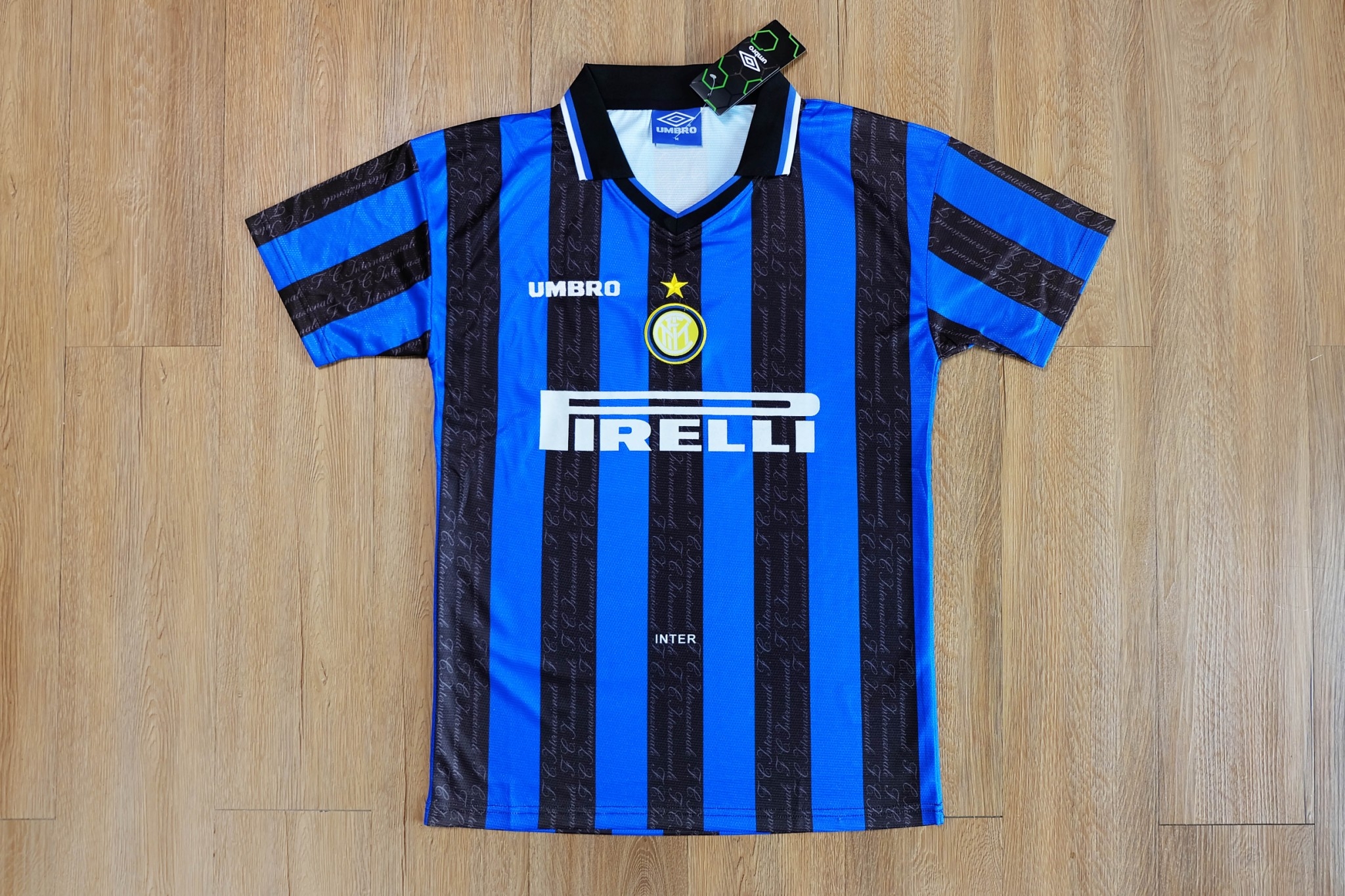 Inter Milan 1997/98 Home Retro Jersey เสื้อบอลย้อนยุคอินเตอร์มิลาน PIRELLI