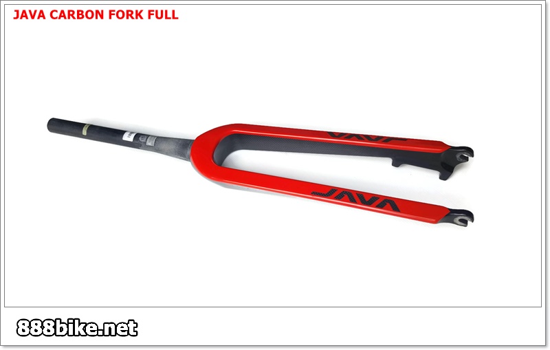 ตะเกียบ JAVA CARBON 26-29" คอเทเปอร์ น้ำหนัก 400 g. ซางคาร์บอน