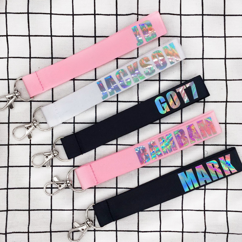 Name Tag สายคล้องมือ GOT7 (สกรีนโฮโลแกรม)