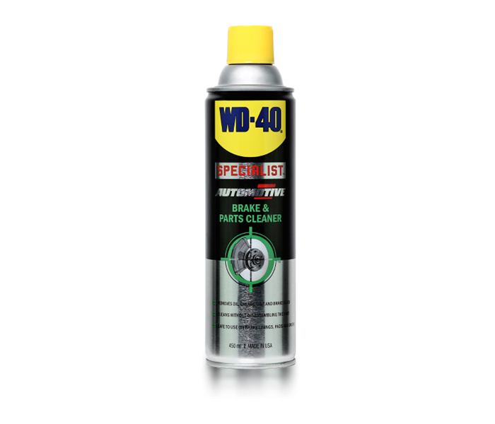 สเปรย์ล้างเบรค WD-40 ขนาด 450ml. ใช้ล้างขจัดคราบน้ำมันเบรค, จารบี, และสิ่งสกปรก Pn.W051-0400 (แท้) ##
