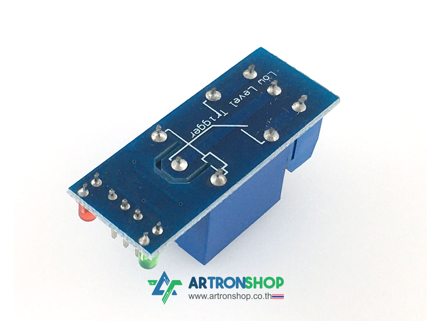 บอร์ดรีเลย์ 5V 1 ช่อง ไม่มีรูยึดน๊อต