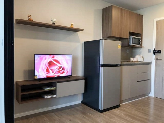 ให้เช่าคอนโด เคฟ ทาวน์ รังสิต-ม.กรุงเทพ ชั้น 3 ห้อง 24.37 ตรม.เฟอร์ครบ มีเครื่องซักผ้า