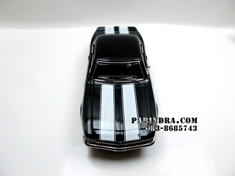 โมเดลรถเหล็ก รถ Chevrolet Camaro Z28 ปี 1967 สีดำ