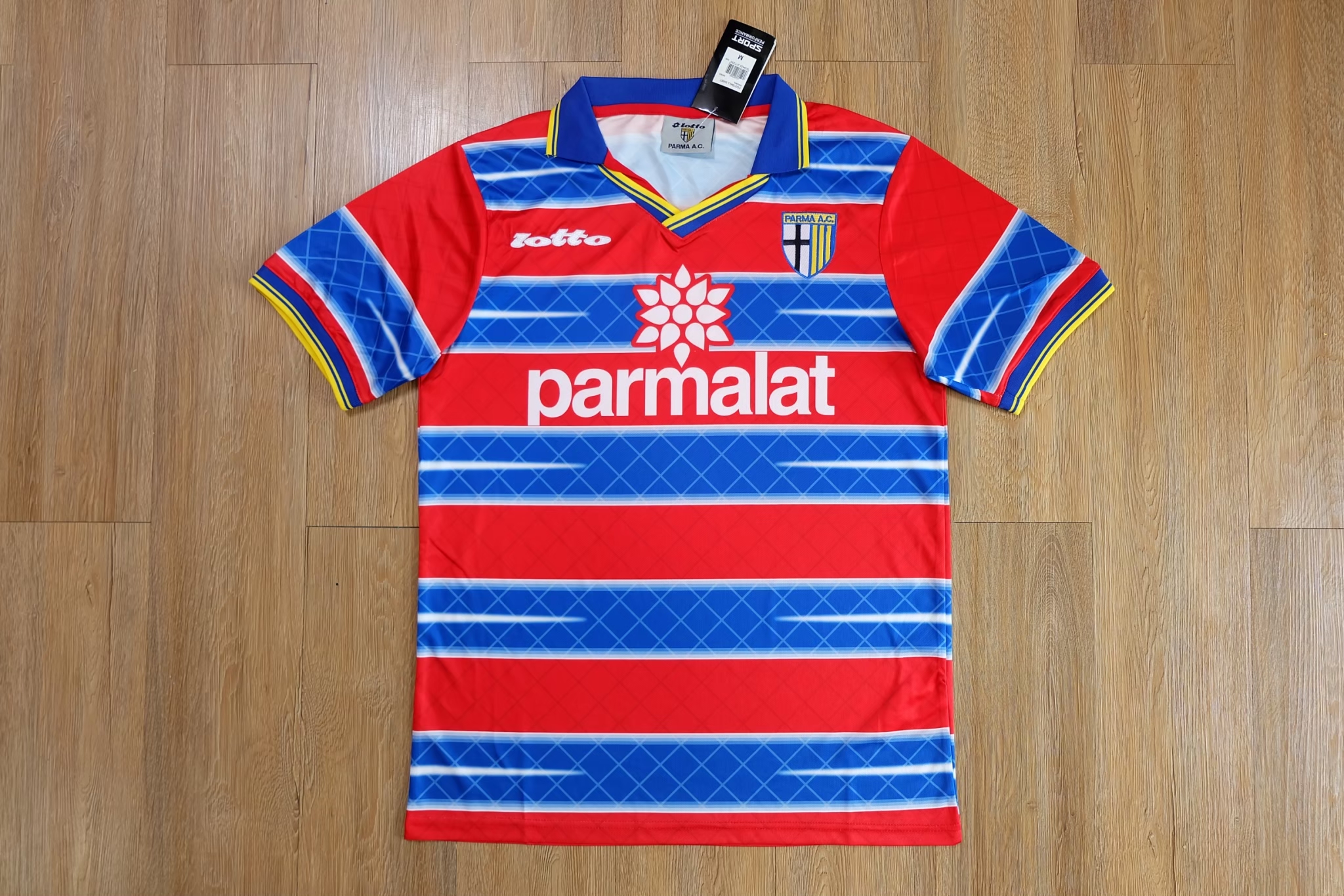 Parma 1998/99 Goalkeeper Vintage Jersey Buffon เสื้อฟุตบอลปาร์มา เสื้อโกลปาร์มา