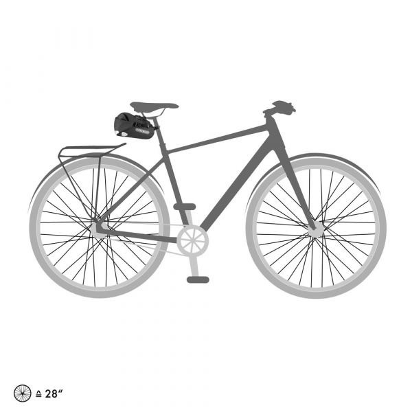 กระเป๋าจักรยานใต้อาน Ortlieb Saddle Bag SMALL1.6L MEDIUM 4.1L LARGE สีดำ