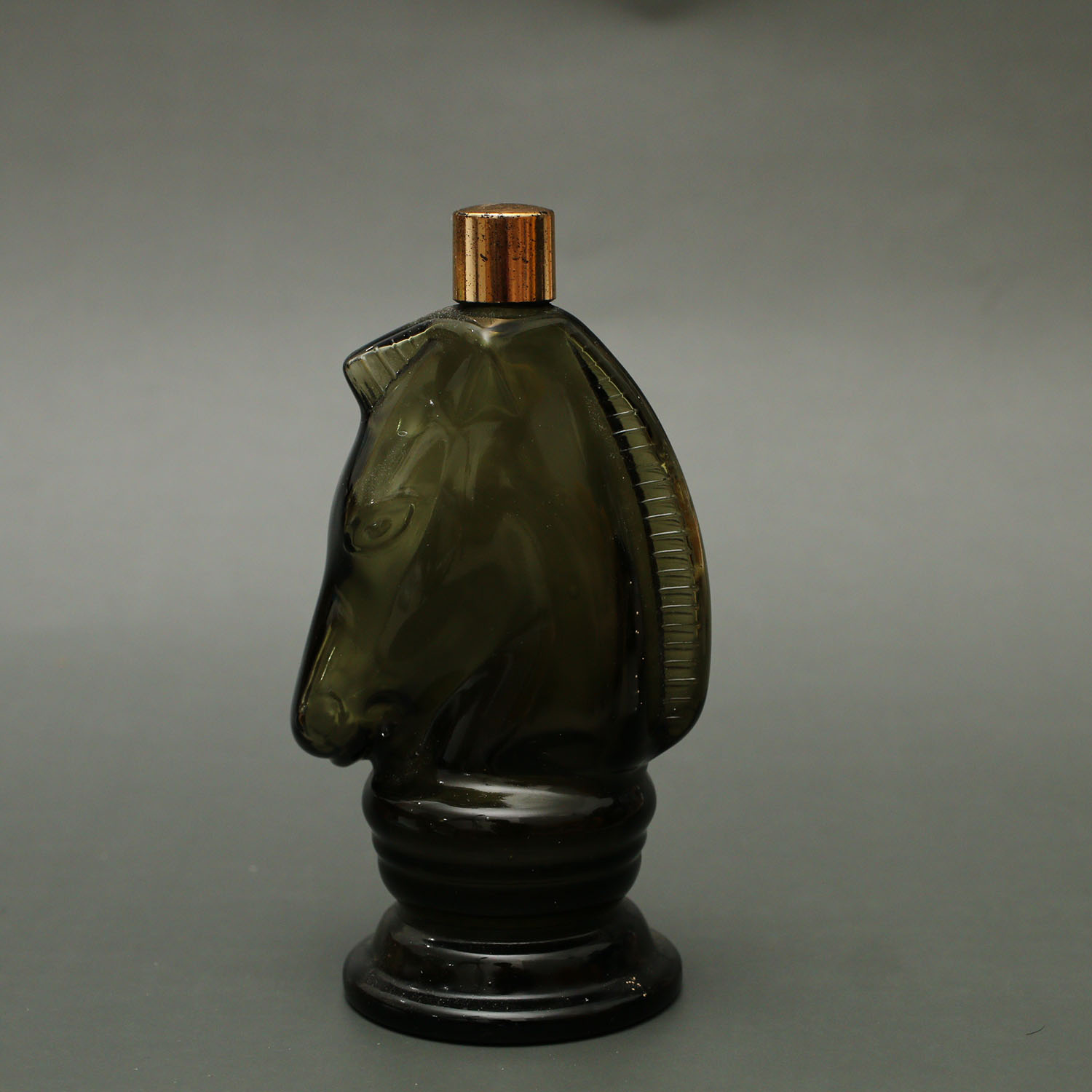 ขวดแก้วน้ำหอม รูปม้า AVON PONY DECANTER ขวดเปล่า สภาพดี