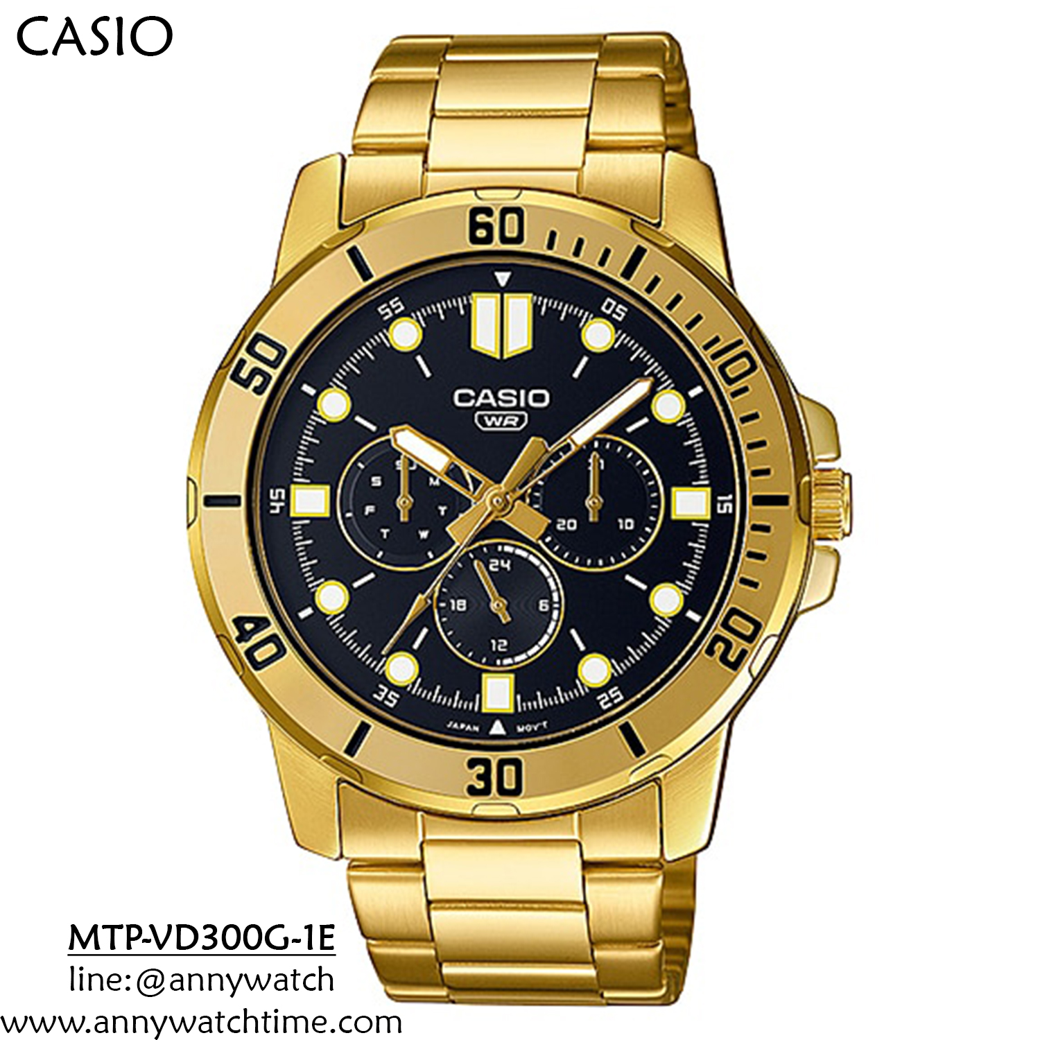 CASIO MTP-VD300G-1E