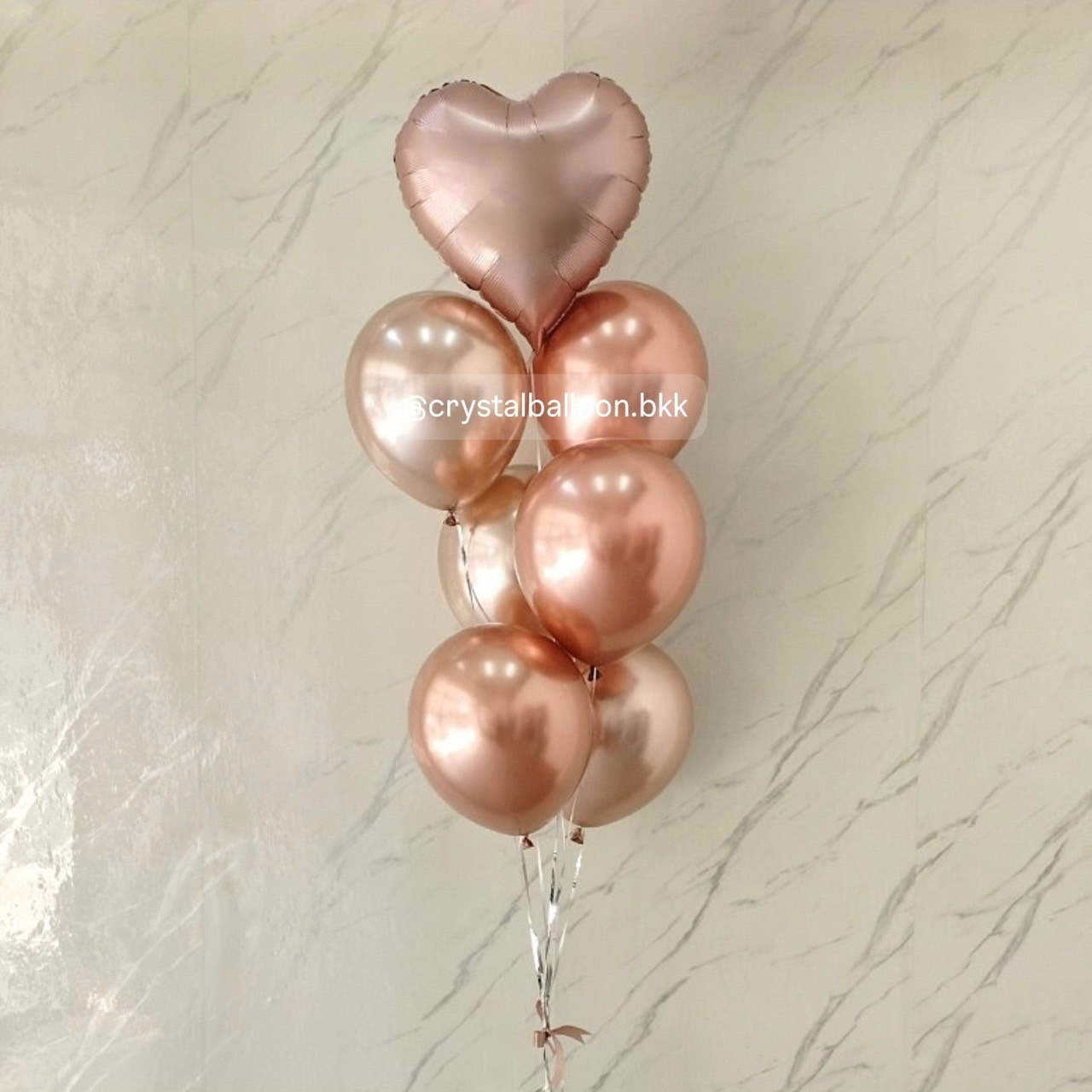 Happy Valentine ลูกโป่งวาเลนไทน์ ช่อลูกโป่งฟอยล์หัวใจ ขนาด 18" ช่อ 7 ลูก 1 ช่อ พร้อมตกแต่ง สามารถเปลี่ยนสีลูกโป่ง/เปลี่ยนข้อความ/เปลี่ยนฟอยล์ตกแต่งได้