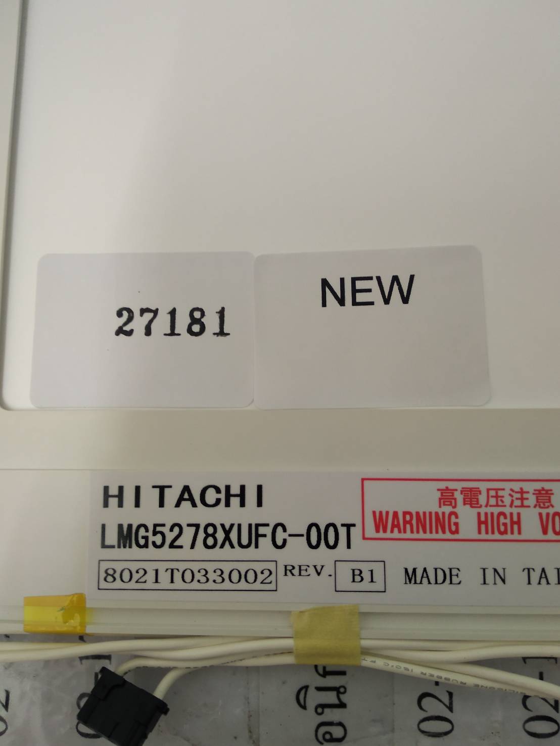 LMG5278XUFC-00T LCD PANEL “ HITACHI ”