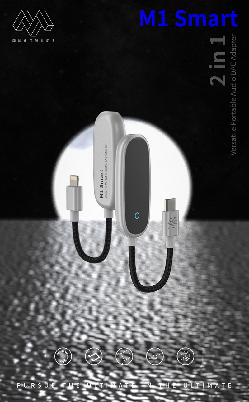ขาย MuseHifi M1 Smart DAC/AMP พกพา 2 in 1 อัจฉริยะ