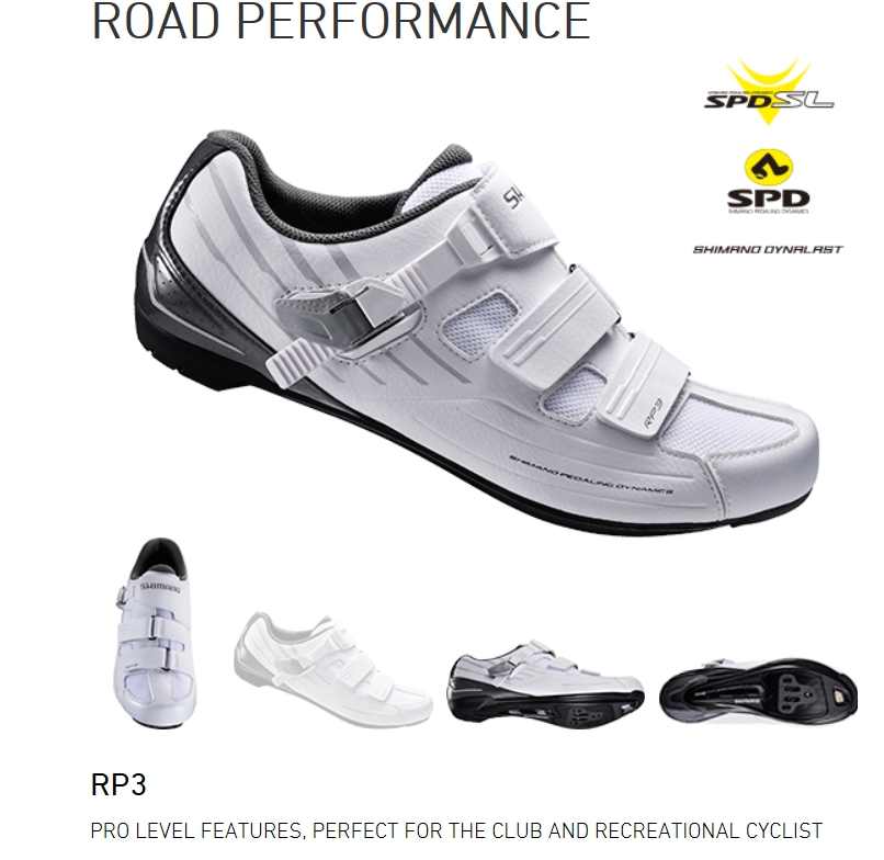 รองเท้าเสือหมอบ Shimano RP300 Performance Road Shoes, RP3