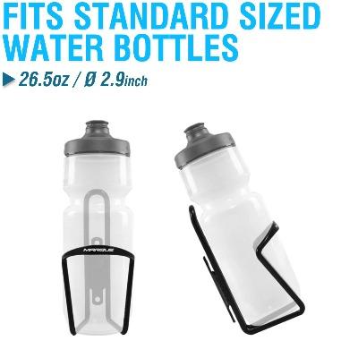 โครงกระติกจักรยาน ขากระติกอลูมิเนียม MARQUE Aluminum water bottle Lite and Classic