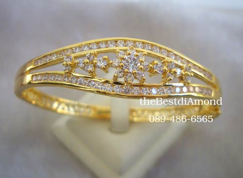 ++BB032+++กำไลเพชรโคลนนิ่ง Luxury style+++หรูหรา ดูดี มีรสนิยม แบบเหมือนร้านจิวเลยค่ะ งานสวยสุดๆๆ เพชรงามวิ๊งๆ ใส่แล้วเริ่ดแน่นอน