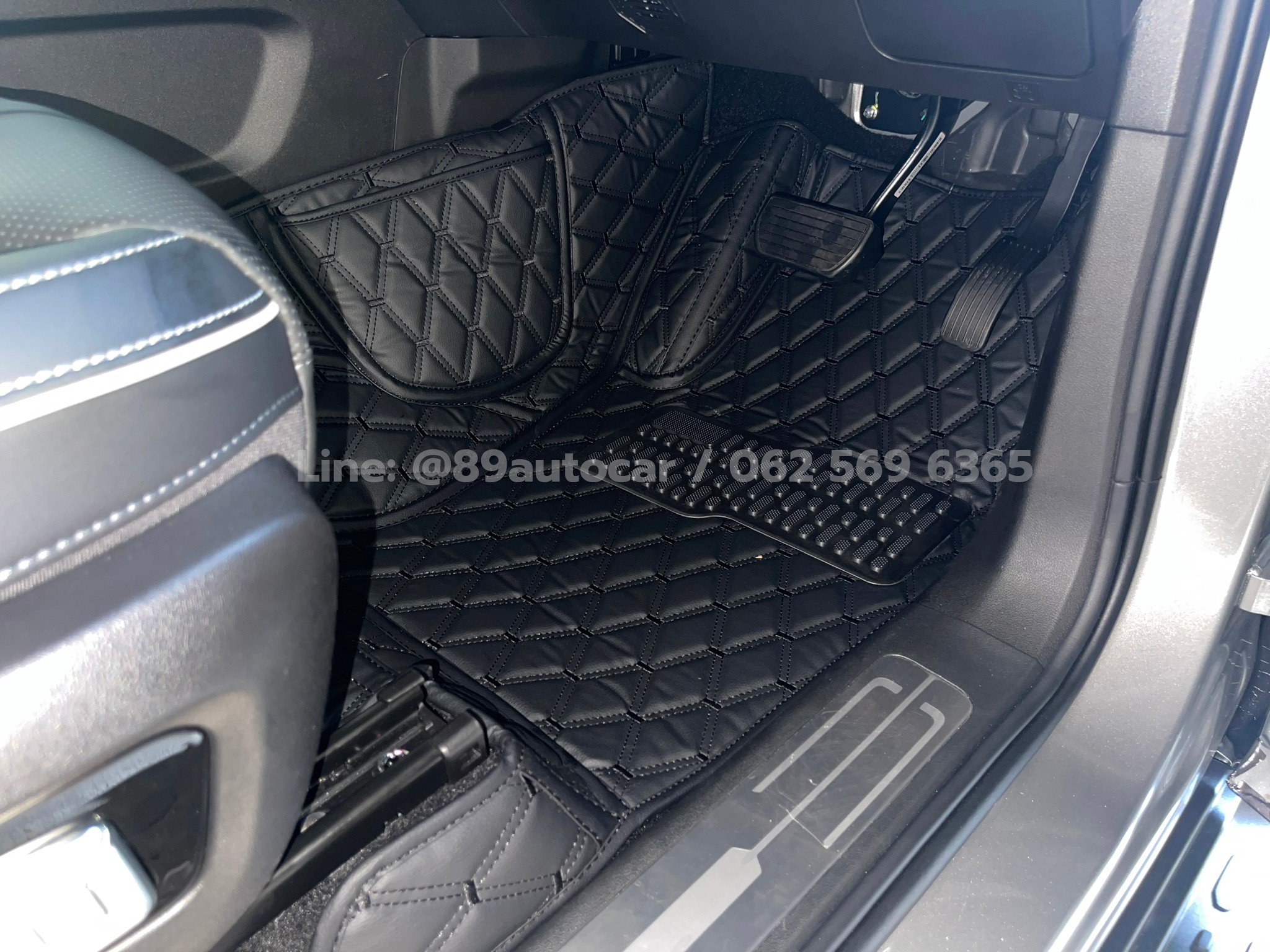 พรมรถ Tank 300 ปูพรมVVIP สีดำด้ายดำ เต็มคัน