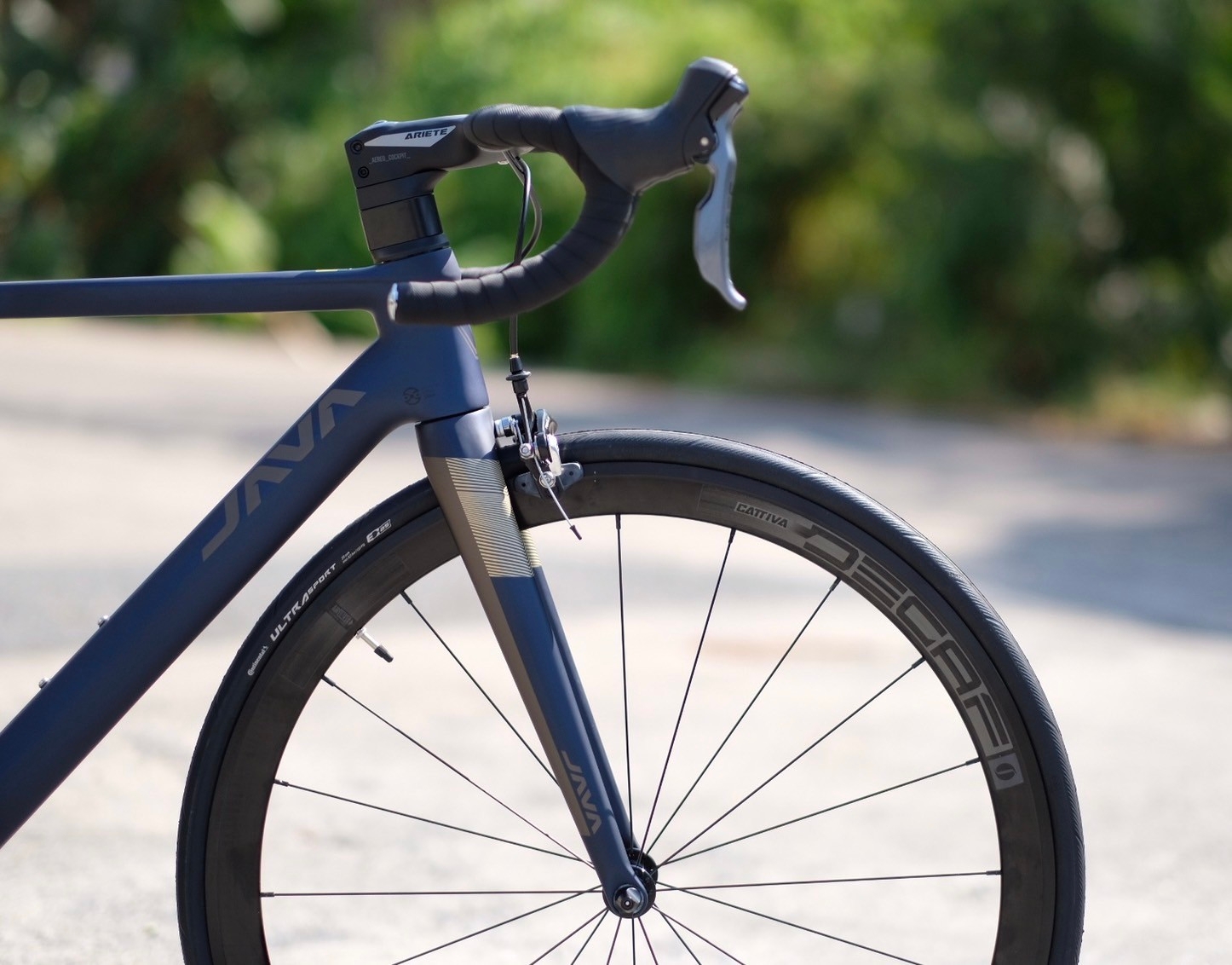 จักรยานเสือหมอบ JAVA VESUVIO-C Carbon Roadbike เฟรมคาร์บอน ชุดเกียร์ 105 2*11สปีด ล้อ 700c อลู, 2022