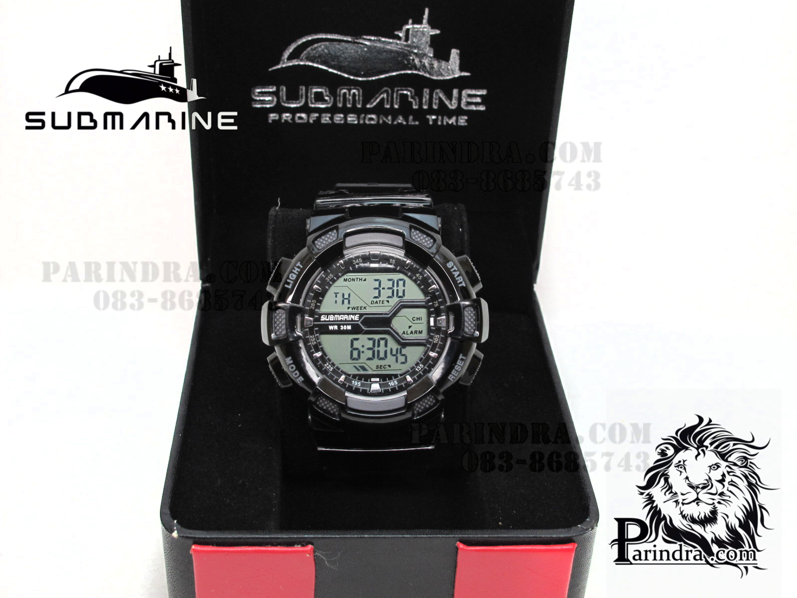 นาฬิกา US submarine รุ่น TP1311M ดำ-เทา พื้นเทา