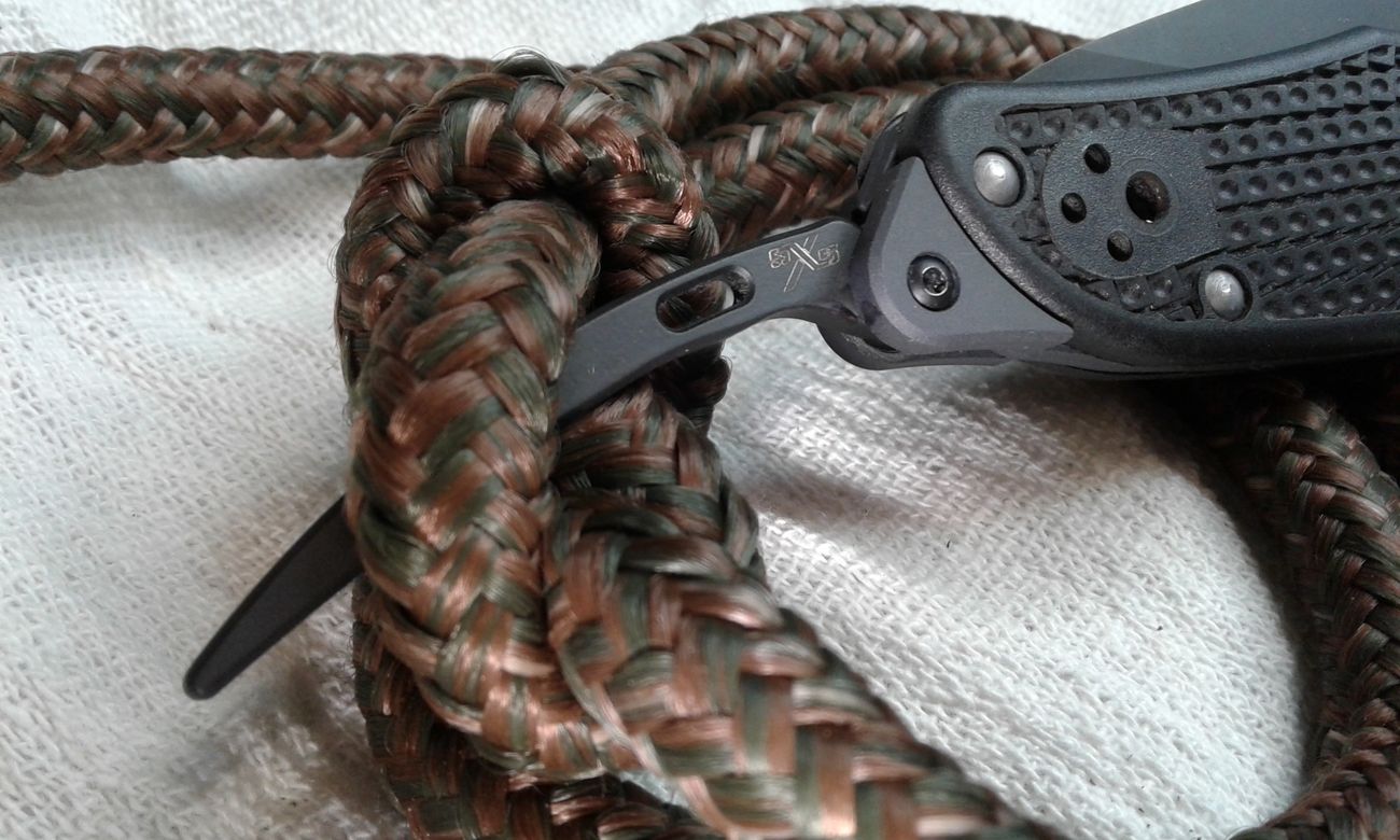 NAUTILUS EXO-TOOL™ Marlinspike Tool - Spyderco Knives.