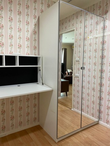 ให้เช่าคอนโด ลุมพินี เมกะซิตี้ บางนา 52 ตร.ม. 2 ห้องนอน มีเครื่องซักผ้า จอดรถ 2 คัน ใกล้ BTS บางนา