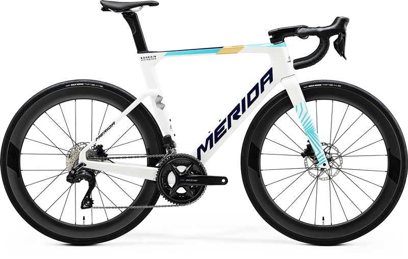 จักรยานเสือหมอบ MERIDA REACTO 6000 DISC Road Race Aero SHIMANO 105 Di2 12Speed MERIDA MY2025
