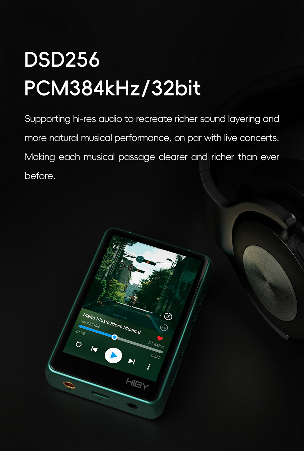 Hiby R3PROii DAP พกพา ชิป CS43198 x2 รองรับ MQA, Bluetooth5.1, LDAC, Dual Hi-Res ประกันศูนย์ไทย