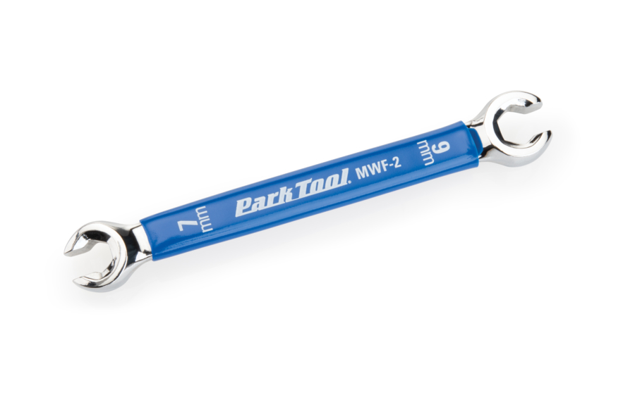 ประแจขันสายเบรคไฮโดรลิค PARK TOOL Metric Flare Wrench, MWF-2 / Tools / Brakes ขนาด 7/9mm.