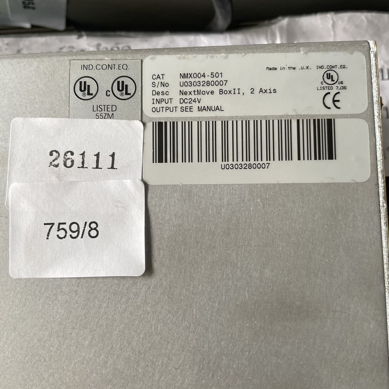 NMX004-501 CONTROLLER " BALDOR "