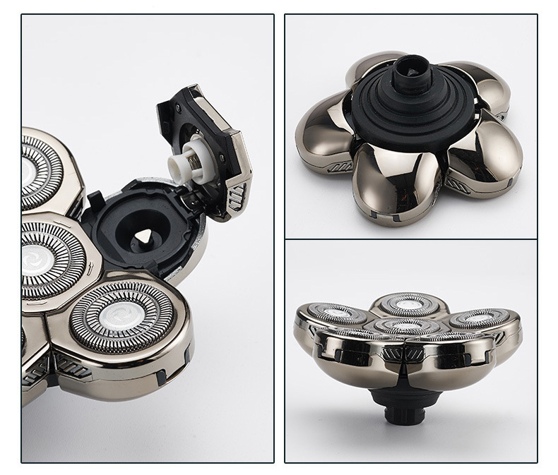 X-Tips Blade ใบมีดเครื่องโกนหนวด โกนผม 6 หัว อะไหล่เสริม สามารถล้างทำความสะอาดได้