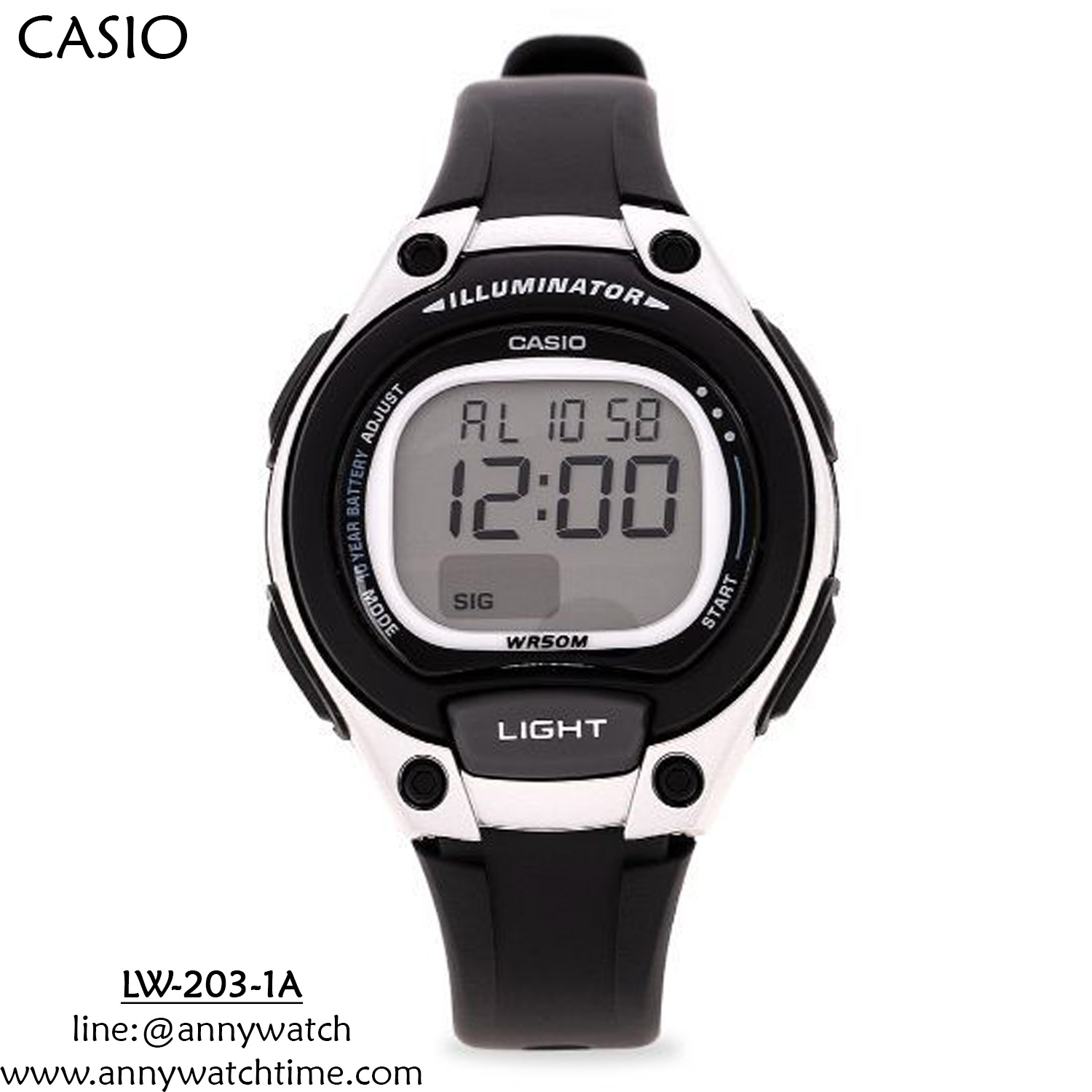 CASIO LW-203-1A
